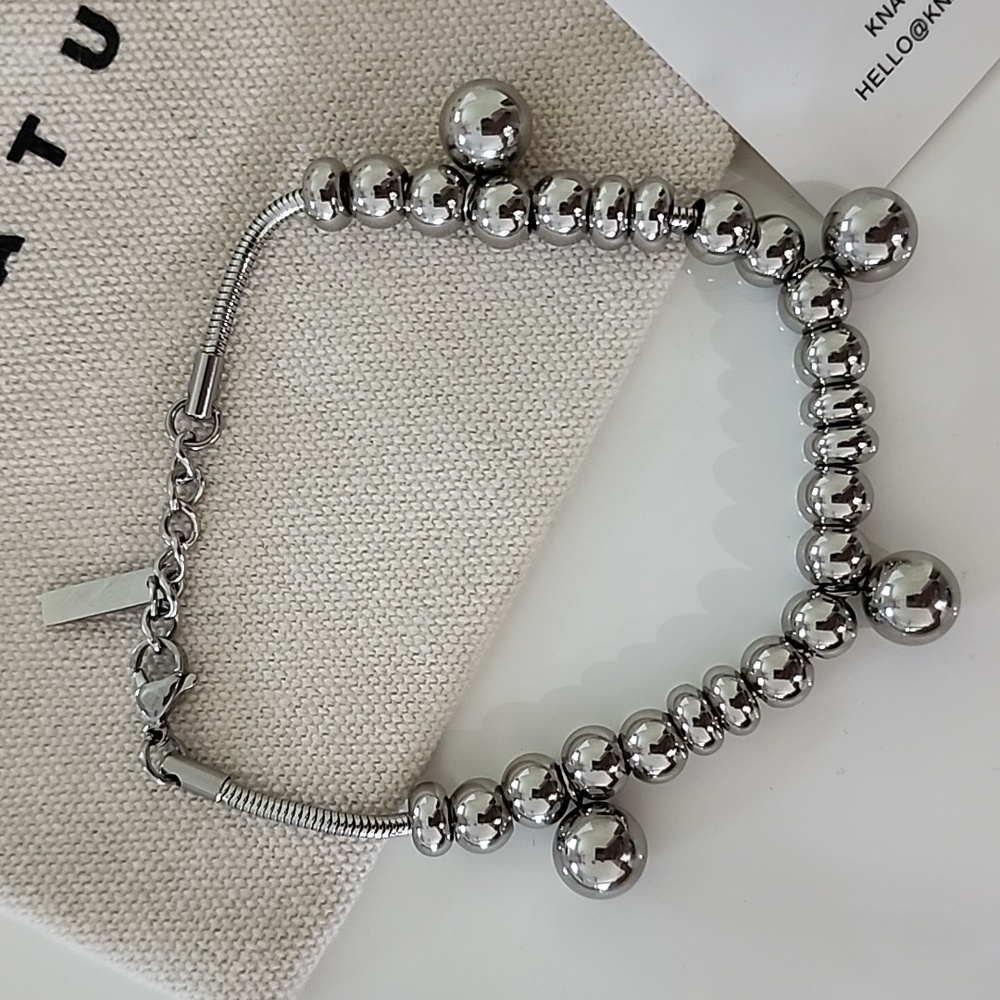 Knature The Label (Formerly Gypsy By Knature) Single Silver Moon Phase Anklet - Picture 4 of 6